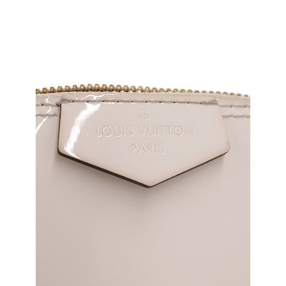 Louis Vuitton Vernis Miroir Alma Mini Chain Shoulder Bag Snow - Picture 8 of 9